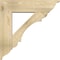 Ekena Millwork Olympic Traditional Rough Sawn Bracket w/ Offset Brace, Douglas Fir, 8"W x 30"D x 30"H BKT0806X30X30OLY01RDF - alternate 4